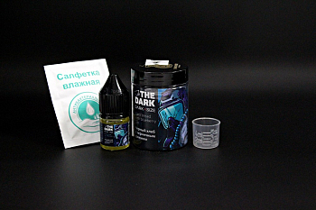Ароматизатор DARK X SIZE In The Dark SHORT+ Черный хлеб с черничным джемом (на 30мл)  + флакон 30 мл
